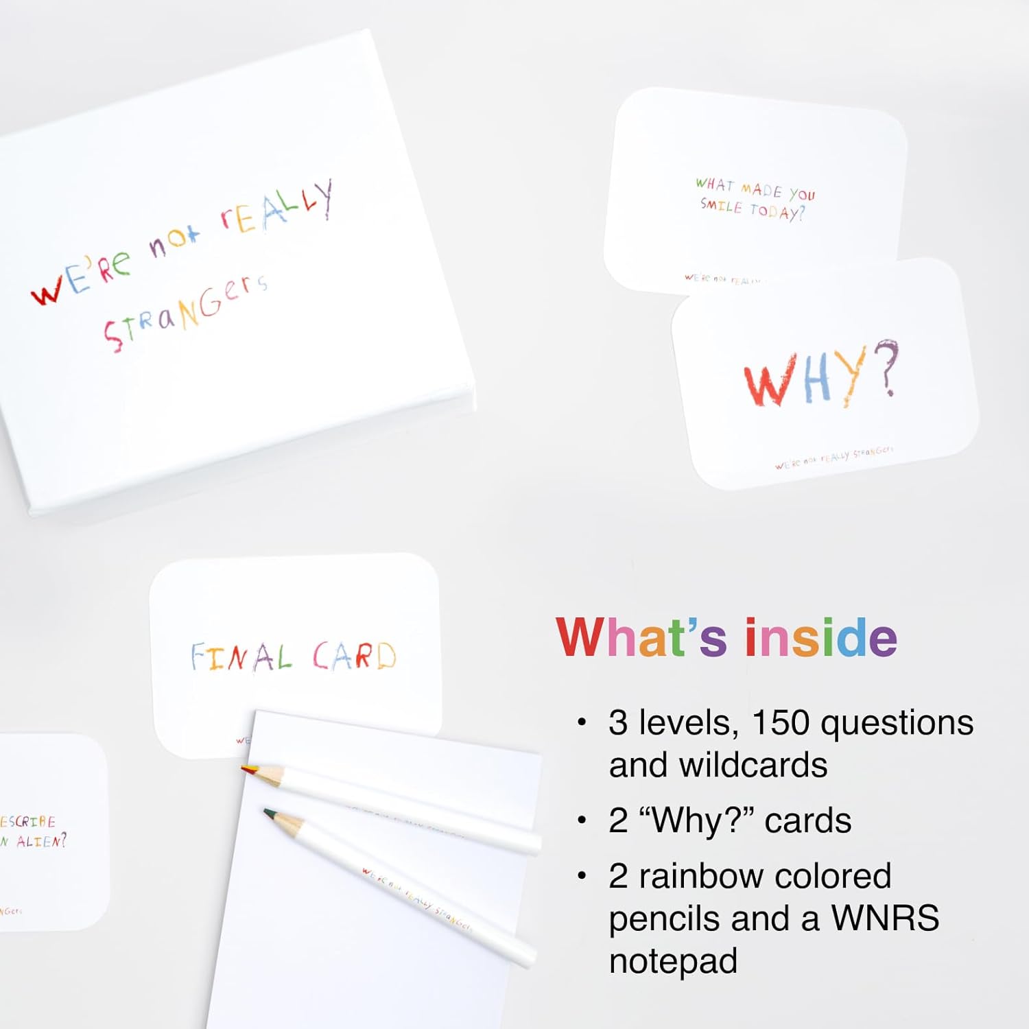 We're Not Really Strangers: Kids Edition | Encourage Conversation |Ages 5+ We're Not Really Strangers: Kids Edition | Encourage Conversation |Ages 5+